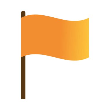 bayrak simgesini çizgi film