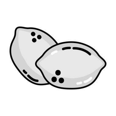 gri tonlamalı lezzetli limon organik meyve gıda