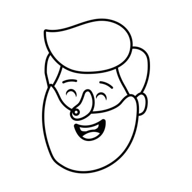 Genç adam çizgi filmi