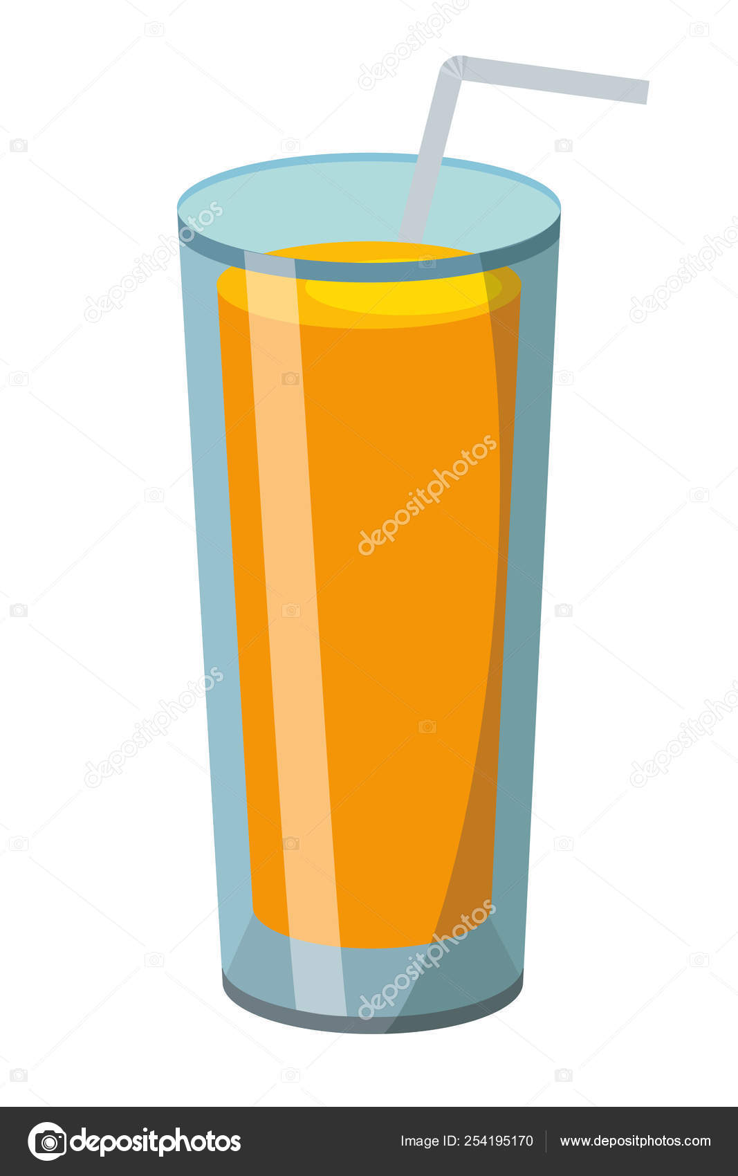 橙汁卡通片图库矢量图©stockgiu 254195170, image size:1067x1700