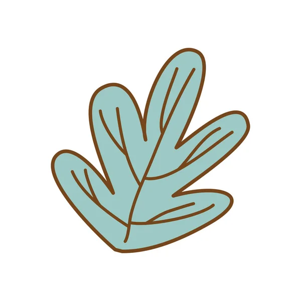 Красивая икона экологии листа — стоковый вектор