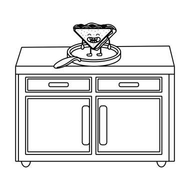 lezzetli lezzetli sandviç çizgi film