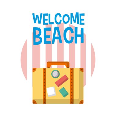 Hoşgeldiniz beach karikatürler