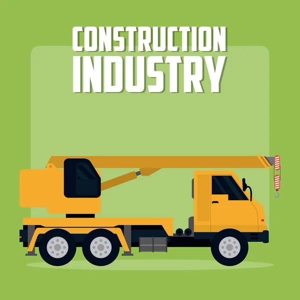 Construction industry concept — Stock Vector
