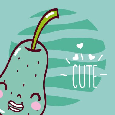 Armut şirin ve komik karikatür vektör çizim grafik tasarım