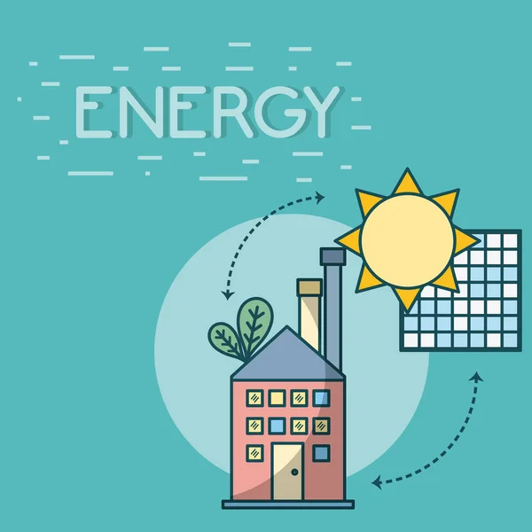 能源电力概念 — 图库矢量图片