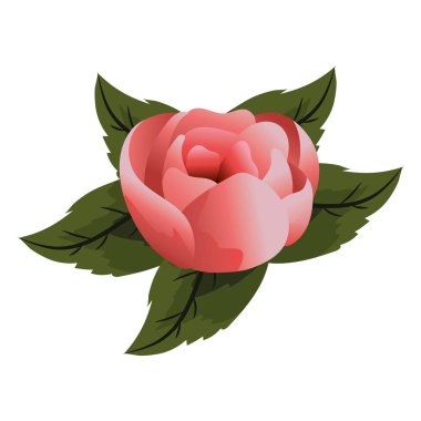 çiçek tropikal karikatür