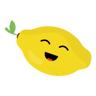 lezzetli mango meyve kawaii karakter