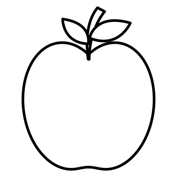 苹果新鲜水果图标 — 图库矢量图片