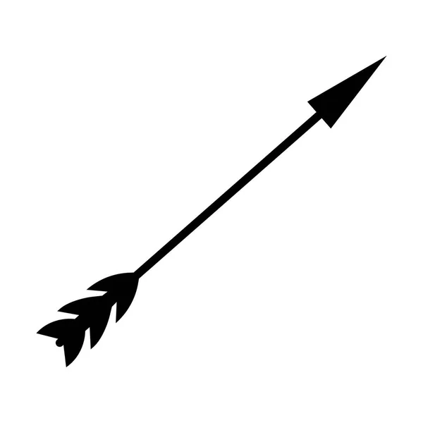 Ізольована значок стрілки — стоковий вектор