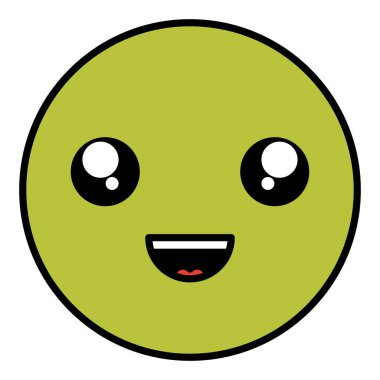 mutlu yüz ifade karakter