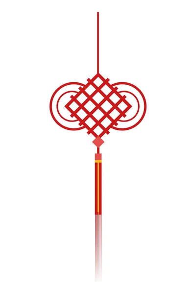 中国の吊り飾り — ストックベクタ