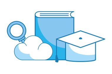 kitap ve mezuniyet kap