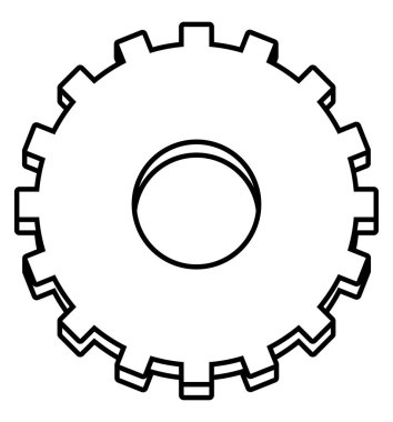 dişli destek çizgi film