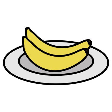 muz taze meyve ikonu