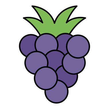 üzüm taze meyve simgesi