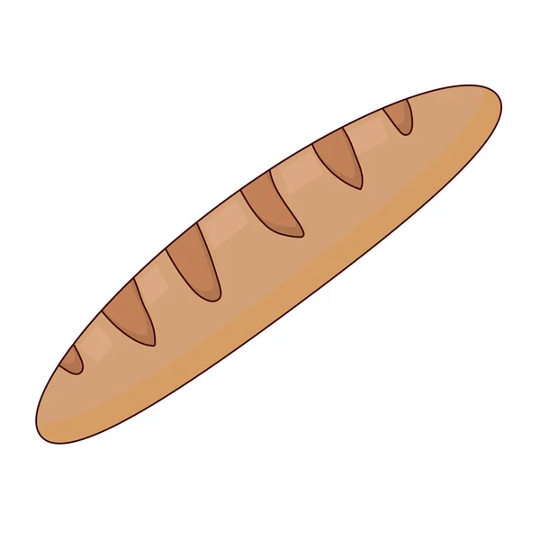 面包店食品卡通 — 图库矢量图片