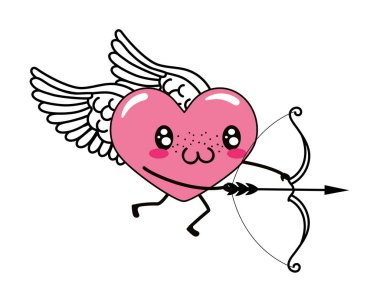 aşk kalp karikatür