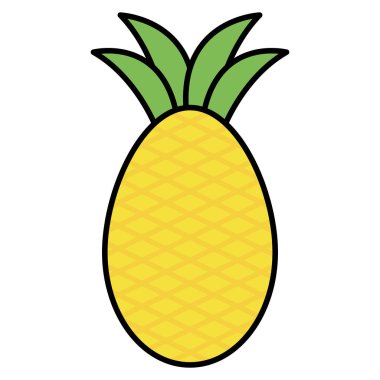Ananas taze meyve simgesi