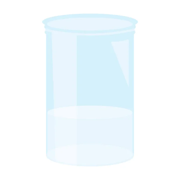 有液体的马森罐子玻璃 — 图库矢量图片
