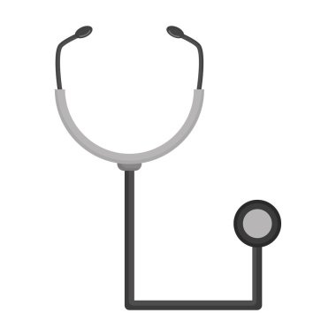 sağlık stetoskop izole simgesi