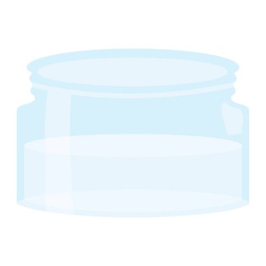 sıvı ile Mason kavanoz cam