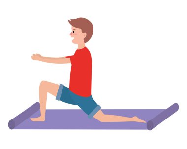 Uygun adam pratik Yoga