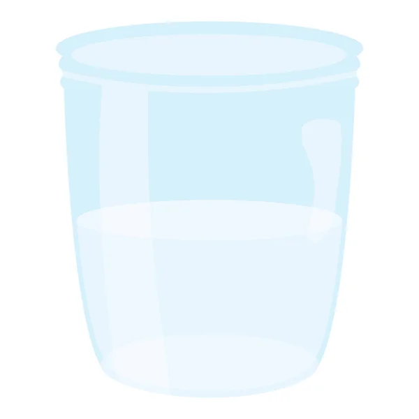 Mason jar glas met vloeistof — Stockvector