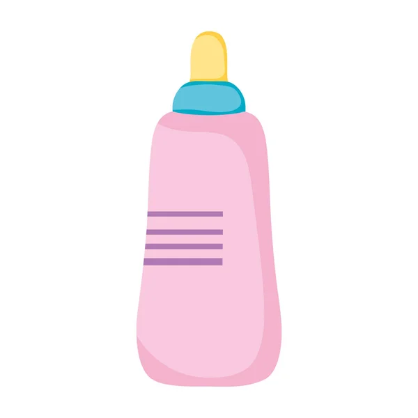 Mjölk flaska baby ikonen — Stock vektor