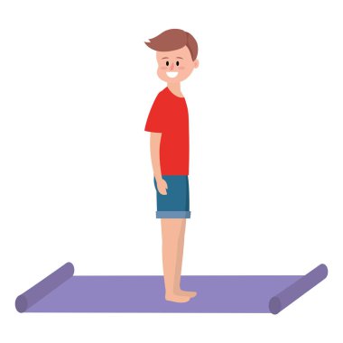 Uygun adam pratik Yoga