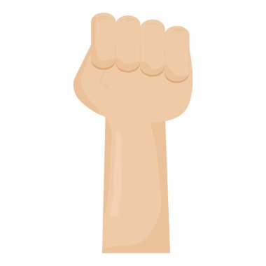 El yumruk kuvvet simgesi