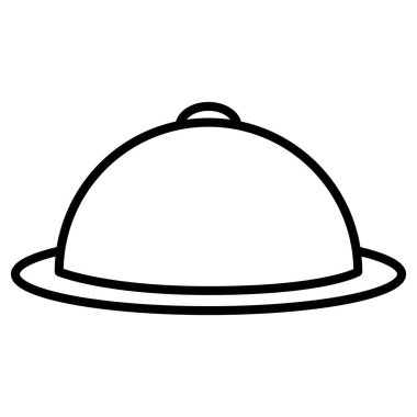 tepsi sunucu izole kutsal kişilerin resmi