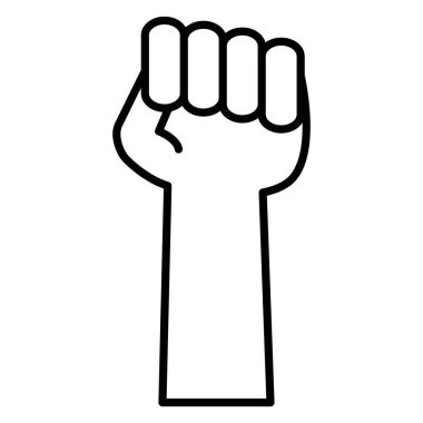 El yumruk kuvvet simgesi