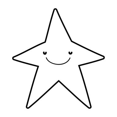 şirin yıldız kawaii karakter