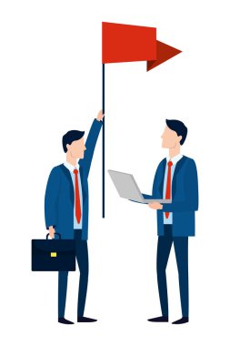 başarılı işadamları avatar çizgi film