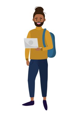 Genç insanlar çizgi film karakteri