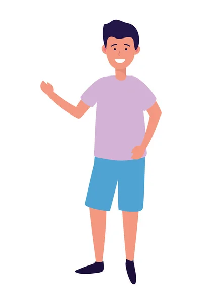 Enfant garçon avatar — Image vectorielle