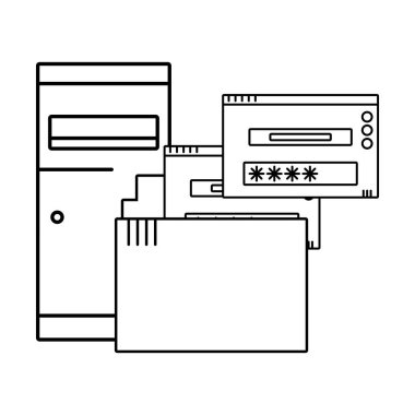 teknoloji bilgi işlem çizgi film