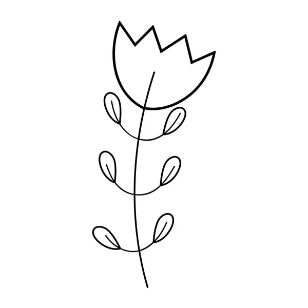 Симпатичный цветок — стоковый вектор