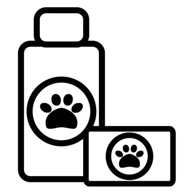 Pet şampuan şişesi ve sabun