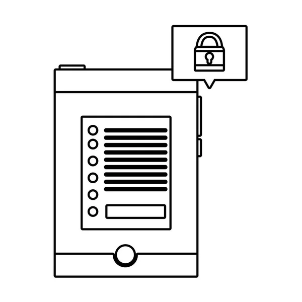 Technologie informatique dessin animé — Image vectorielle