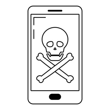 Güvenlik sistemi çizgi film