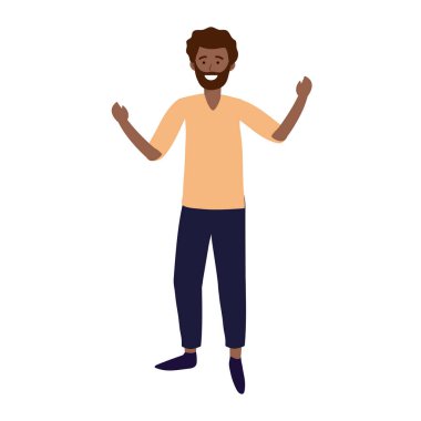 Man avatar çizgi film karakteri