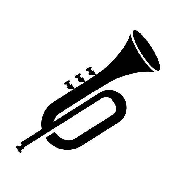 Musik instrument tecknad — Stock vektor