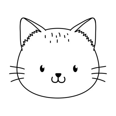 sevimli kedi ormanlık karakter