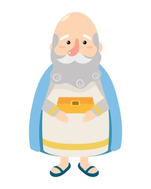 Noel nativity sahne karikatür