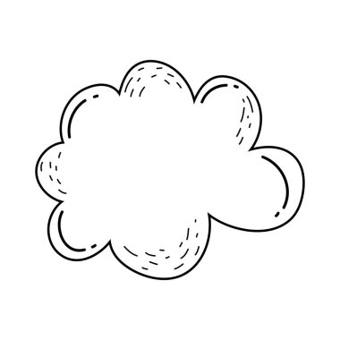 sevimli masal bulut simgesi