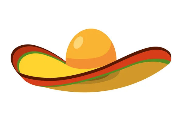 Mexicaanse pictogram cartoon — Stockvector