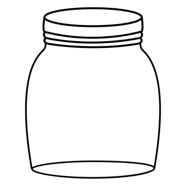 kapak ile Mason kavanoz cam