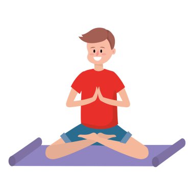 Uygun adam pratik Yoga